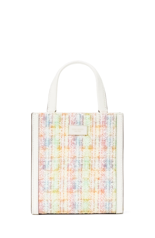 Kate Spade Manhattan Tweed Mini Tote Handbag