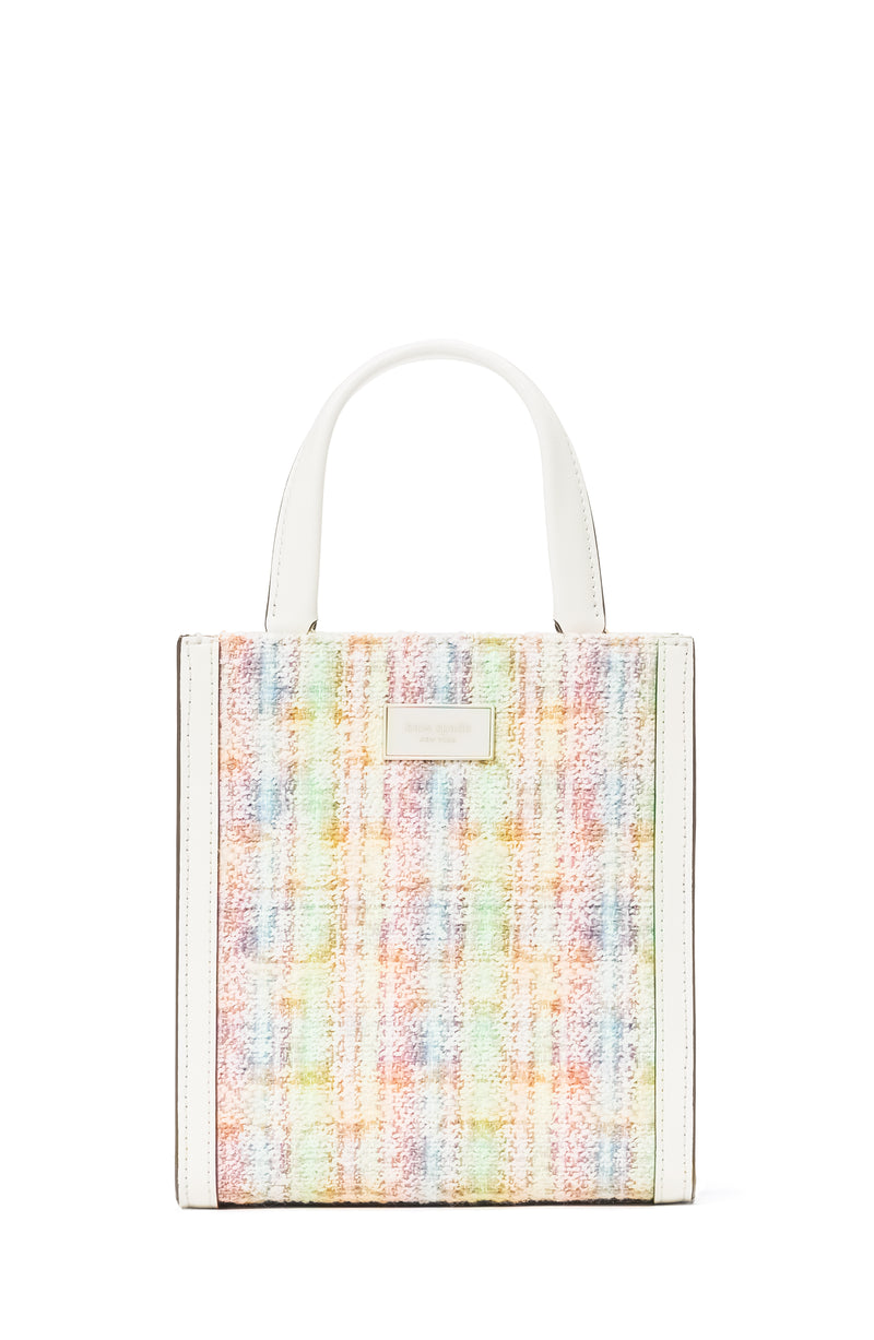 Kate Spade Manhattan Tweed Mini Tote Handbag