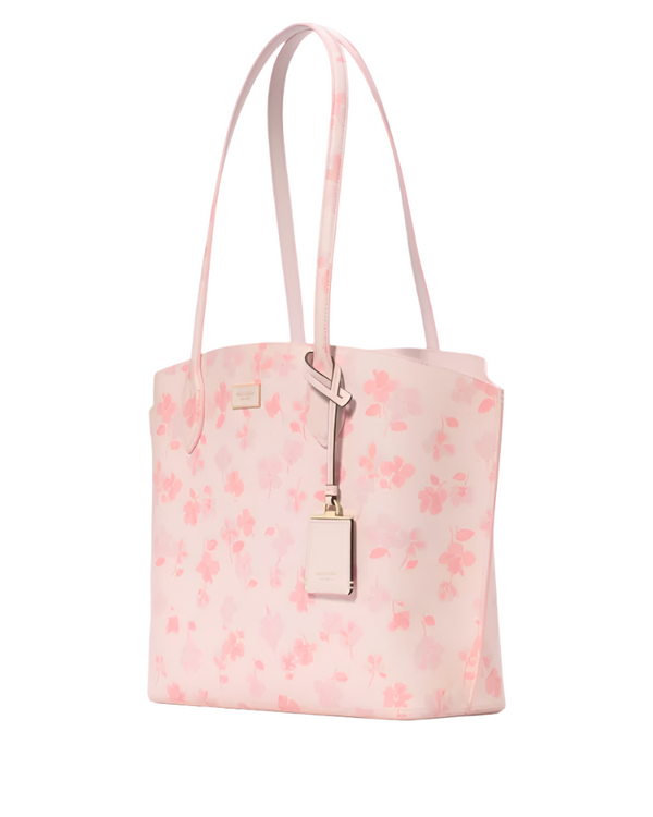 Kate Spade Suite Spring Pansies Tote Handbag
