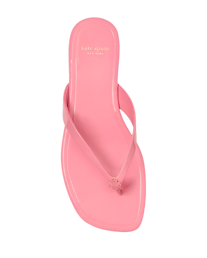 Kate Spade Womens Spade Flower Flip Flop Sandals