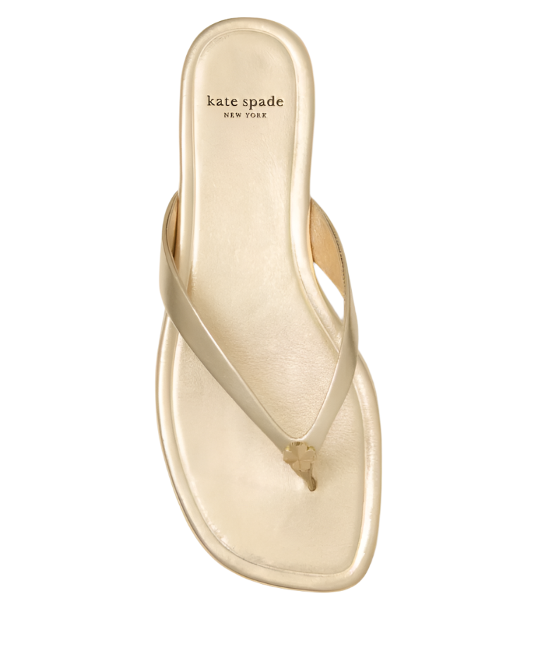 Kate Spade Womens Spade Flower Flip Flop Sandals