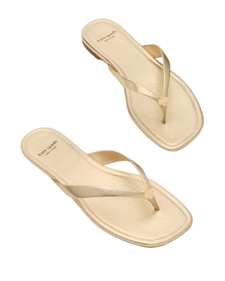 Kate Spade Womens Spade Flower Flip Flop Sandals