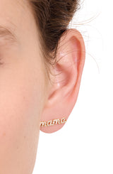 Kate Spade Mama Said Pave Stud Earrings