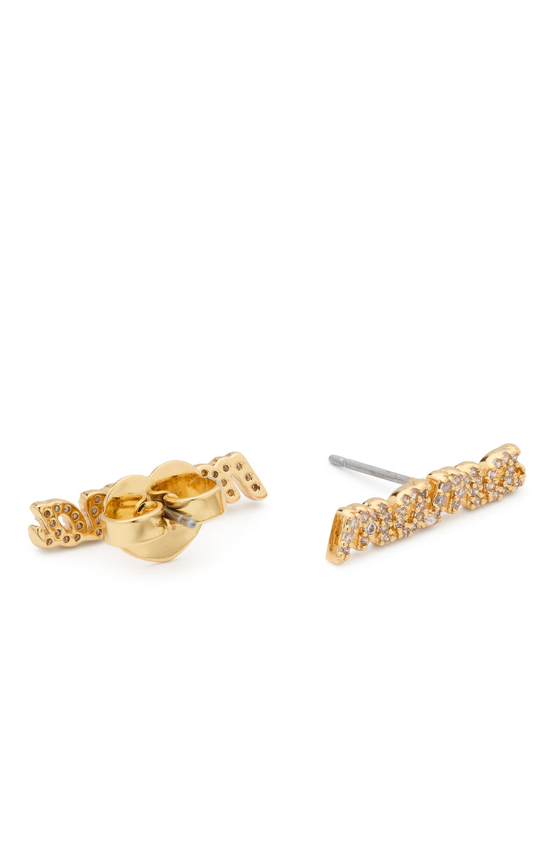 Kate Spade Mama Said Pave Stud Earrings