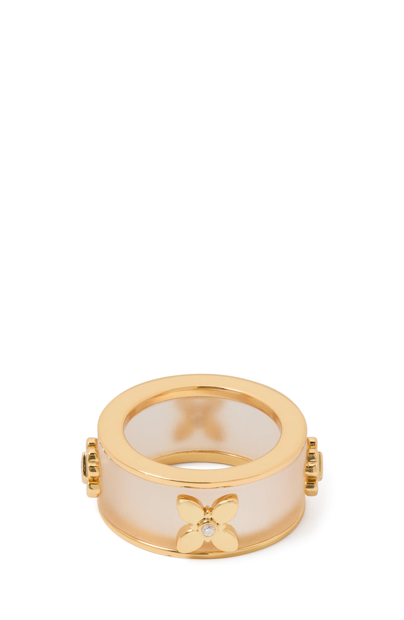 Kate Spade Heritage Bloom Ring - Size 8