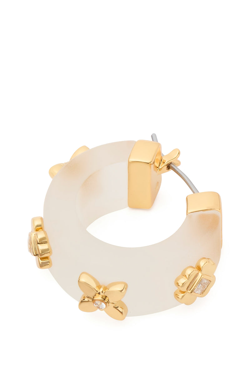 Kate Spade Heritage Bloom Small Hoops