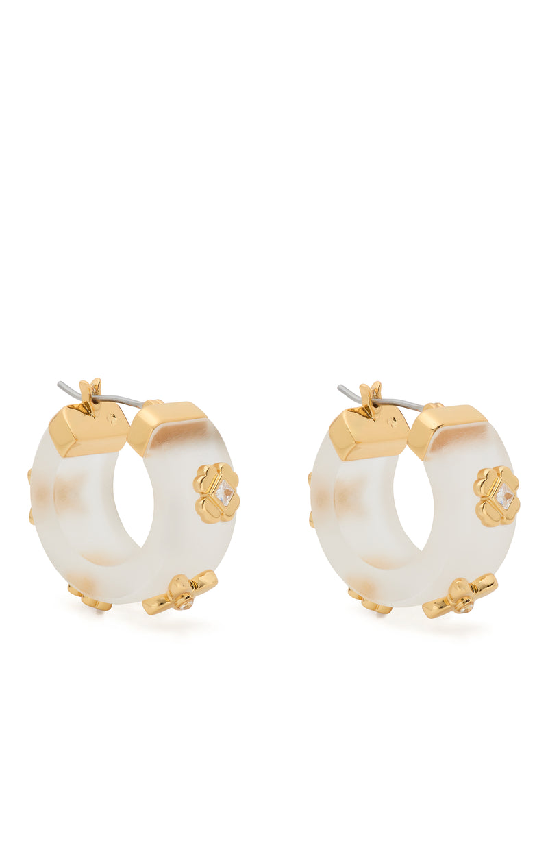 Kate Spade Heritage Bloom Small Hoops