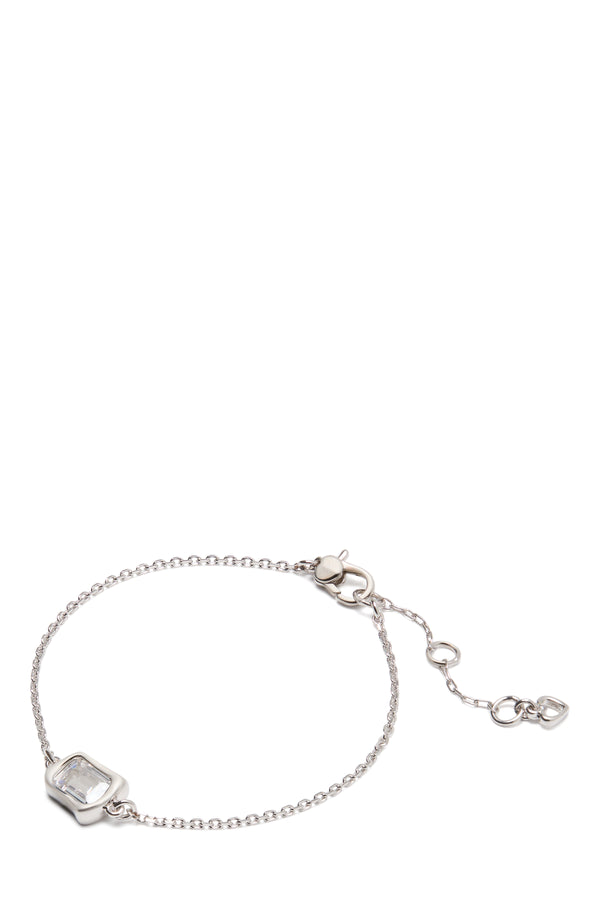 Kate Spade Molten Glass Solitaire Bracelet - Silver-Plated