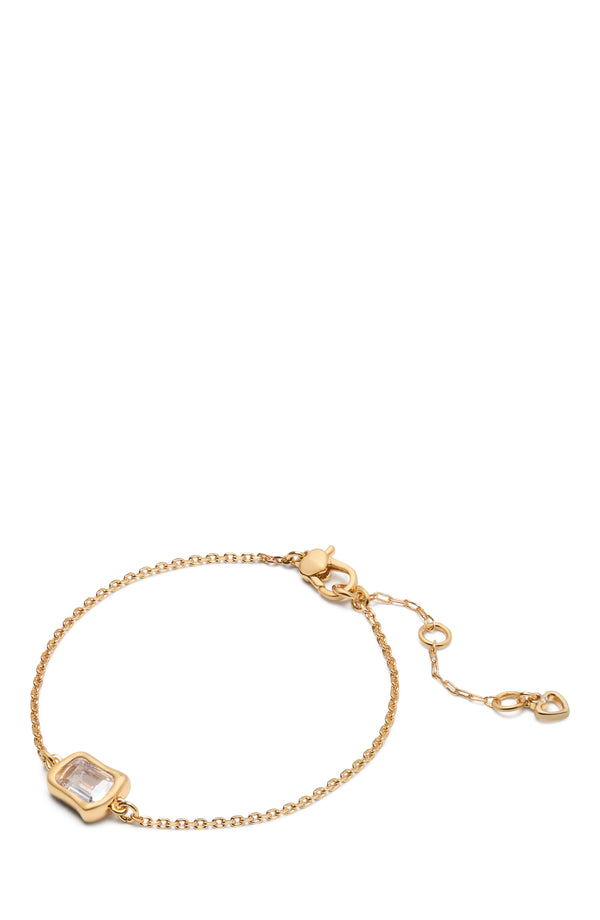 Kate Spade Molten Glass Solitaire Bracelet - Gold-Plated