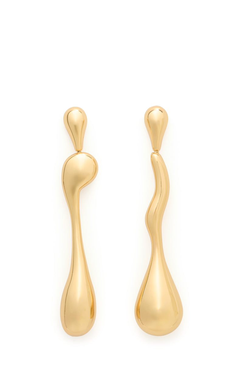 Kate Spade Molten Linear Earrings - Gold-Plated