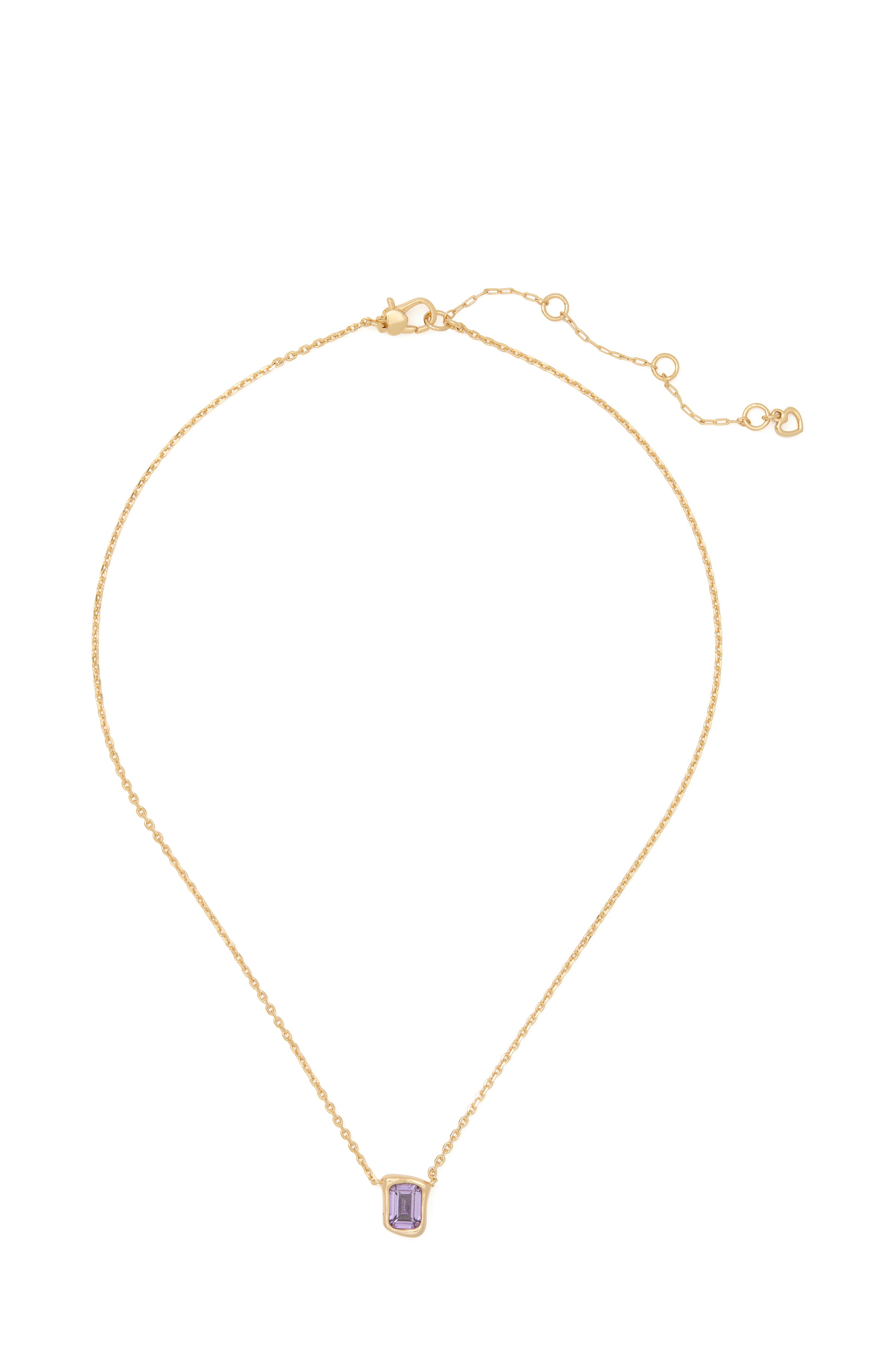 Kate Spade Molten Glass Pendant Necklace - Gold-Plated