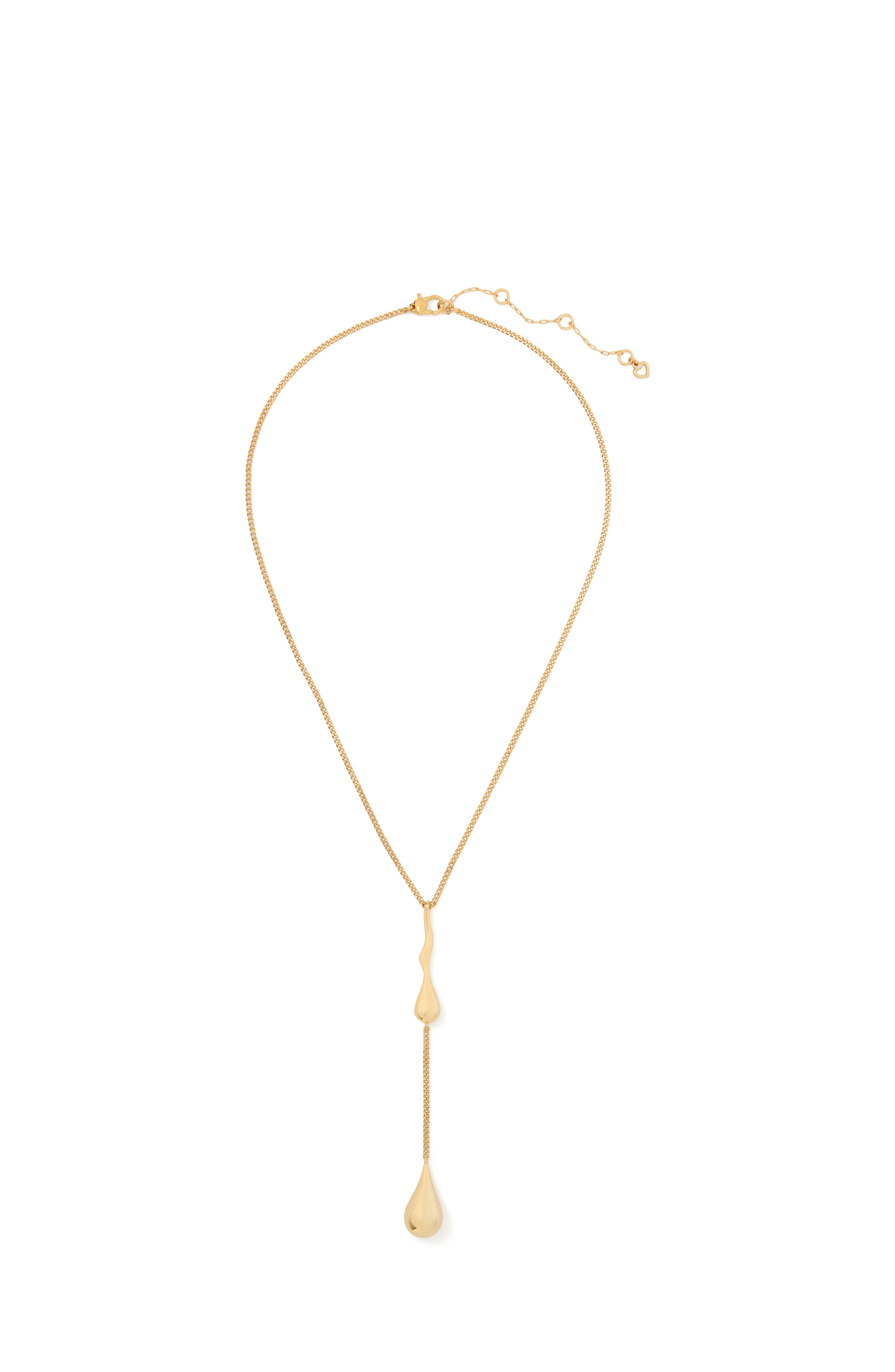 Kate Spade Molten Lariat Necklace - Gold-Plated