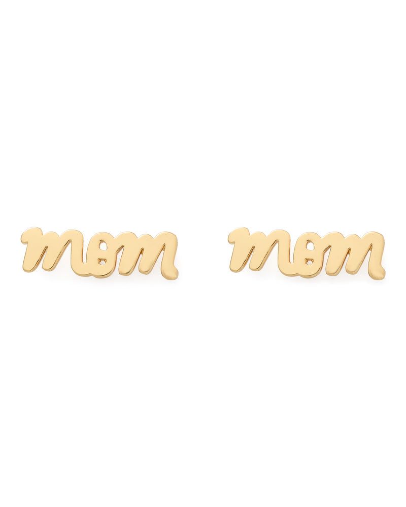 Kate Spade Love You Mom Stud Earrings