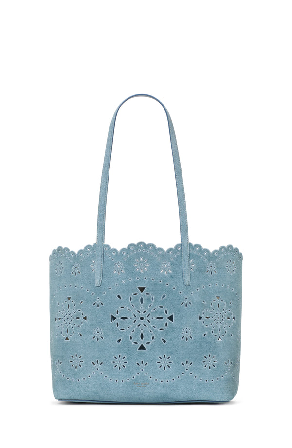 Kate Spade Do It All Flower Perforated Large Tote Handbag