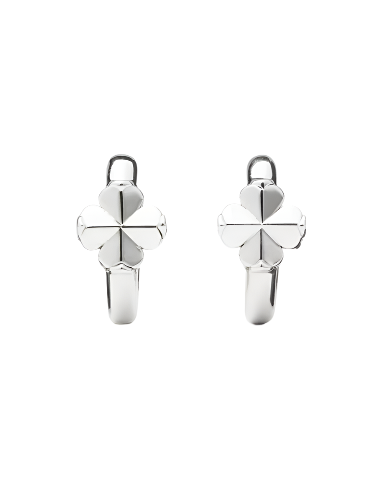 Kate Spade Spade Flower Huggies Earrings