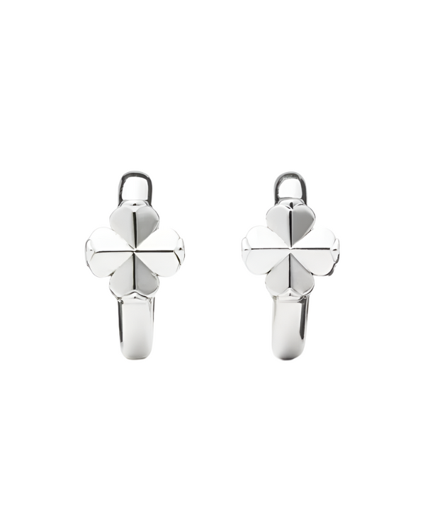 Kate Spade Spade Flower Huggies Earrings