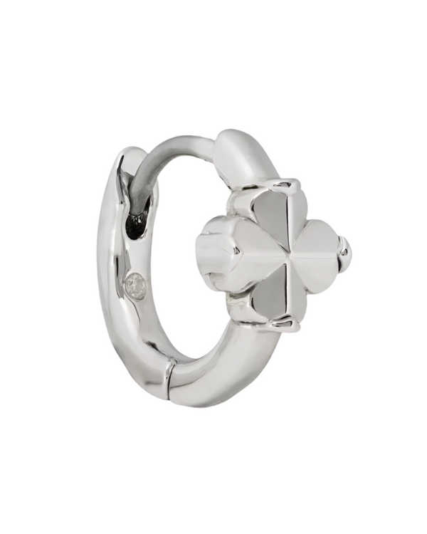 Kate Spade Spade Flower Huggies Earrings