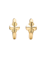 Kate Spade Spade Flower Huggies Earrings