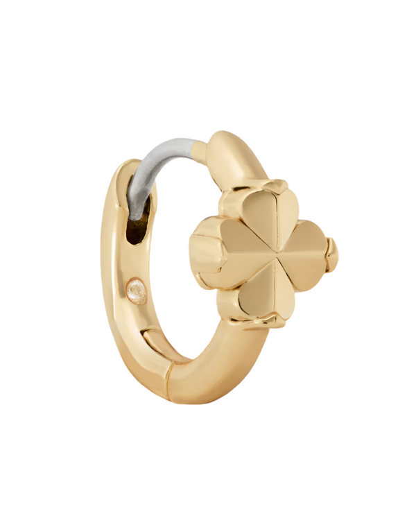 Kate Spade Spade Flower Huggies Earrings