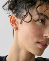 Kate Spade Spade Flower Huggies Earrings
