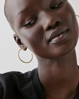 Kate Spade Spade Flower Hoop Earrings