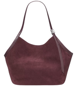 Kate Spade Deco Suede Tulip Tote Handbag