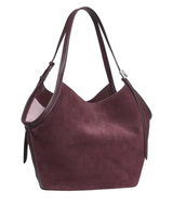 Kate Spade Deco Suede Tulip Tote Handbag