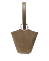Kate Spade Halo Suede Mini Bucket Handbag