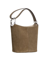 Kate Spade Halo Suede Mini Bucket Handbag