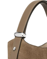 Kate Spade Halo Suede Mini Bucket Handbag