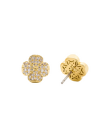 Kate Spade Spade Flower Pave Stud Earrings