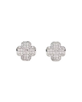 Kate Spade Spade Flower Pave Stud Earrings
