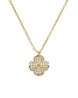 Kate Spade Spade Flower Pave Mini Pendant Necklace