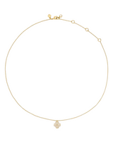 Kate Spade Spade Flower Pave Mini Pendant Necklace