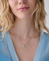 Kate Spade Spade Flower Pave Mini Pendant Necklace