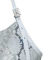 Kate Spade Deco Snake Embossed Tulip Tote Handbag