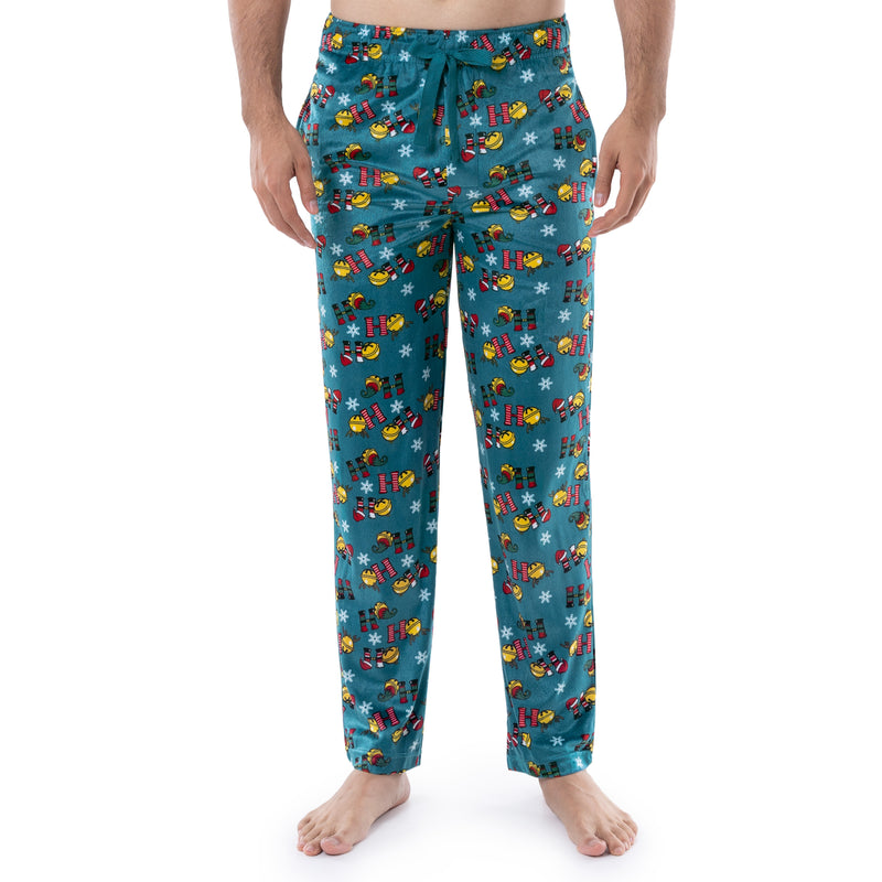 IZOD Mens Varsity Lite Touch Holiday Fleece Sleep Pants