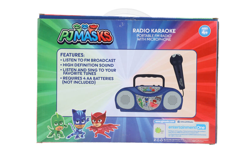 Sakar PJ Masks Radio Karaoke Set