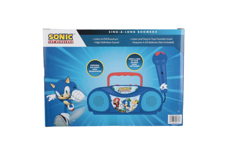 Sakar Sonic The Hedgehog Radio Karaoke Set