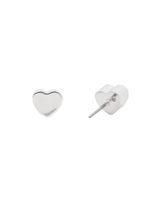 Kate Spade You're A Gem Metal Mini Heart Stud Earrings