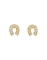 Kate Spade You're A Gem Horseshoe Stud Earrings
