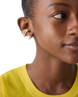 Kate Spade Girlie Pearlie Ear Cuff Earrings