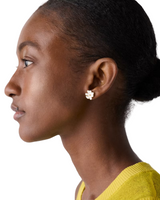 Kate Spade Golden Bloom Flower Stud Earrings