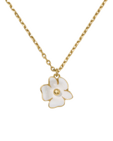 Kate Spade Golden Bloom Flower Pendant Necklace