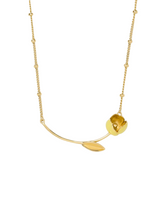 Kate Spade Golden Bloom Bar Pendant Necklace