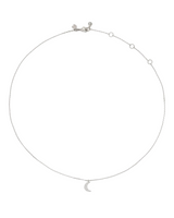 Kate Spade You're A Gem Pave Moon Pendant Necklace