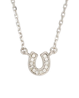 Kate Spade You're A Gem Pave Horseshoe Pendant Necklace