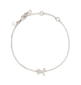 Kate Spade Girlie Pearlie Mini Bow Bracelet - Silver