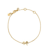 Kate Spade Girlie Pearlie Mini Bow Bracelet - Gold