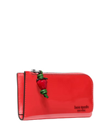 Kate Spade Devin Patent Leather Small Slim Bifold Wallet